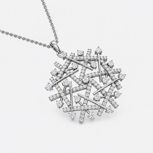 Stellar Frostburst Radiance Pendant