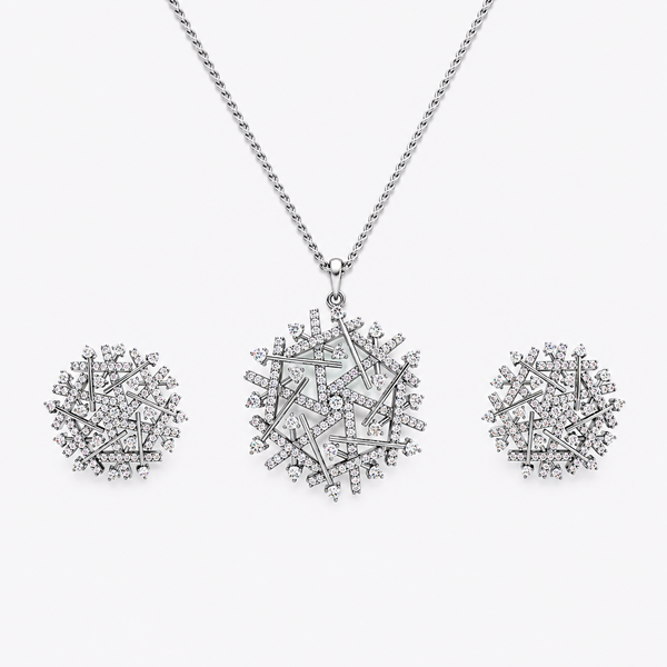 Frosted Starburst Elegance Set