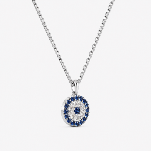 Azure Halo Radiance Pendant