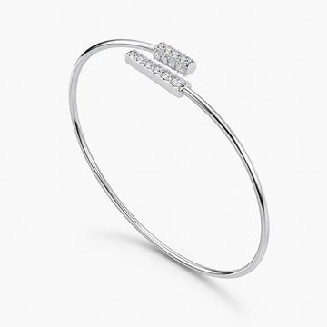 Luminous Bar Open Bangle