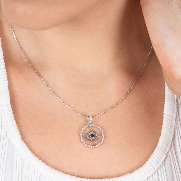 Blue Vision Celeste Pendant