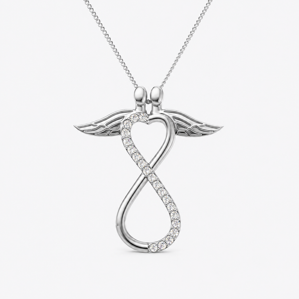 Infinity Angelic Grace Pendant