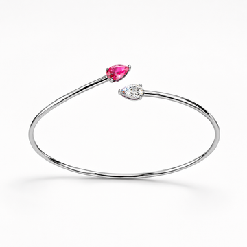 Aurora Drop Open Bracelet