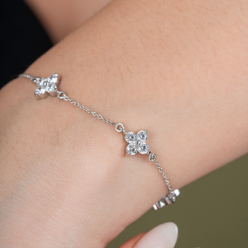 Lustre Quartet Clover Bracelet