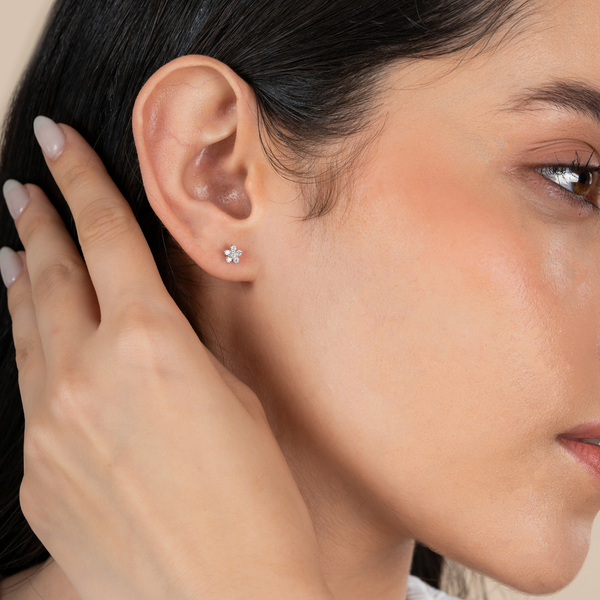 Luxe Bloom Cluster Studs