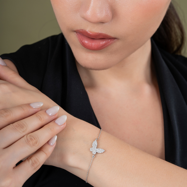 Radiant Flutter Butterfly Bracelet