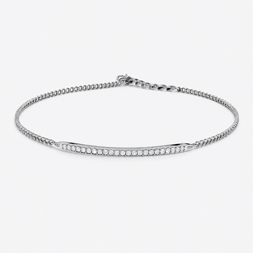 Sleek Radiance Bar Bracelet