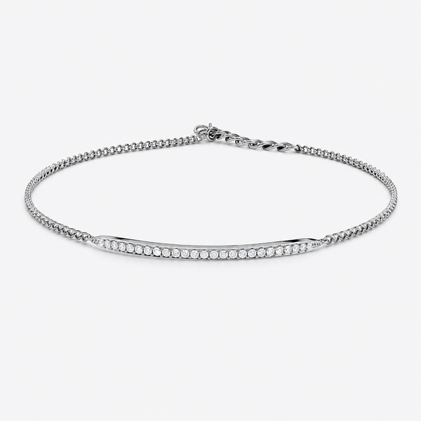 Sleek Radiance Bar Bracelet