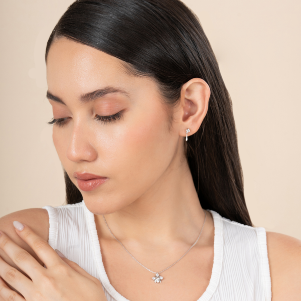 Radiant Petal Drop Earrings