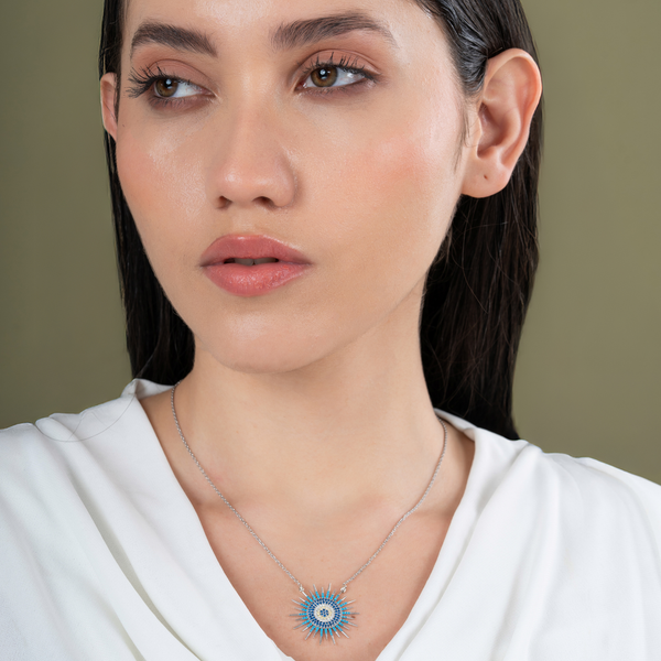 Celestial Sunburst Radiance Necklace