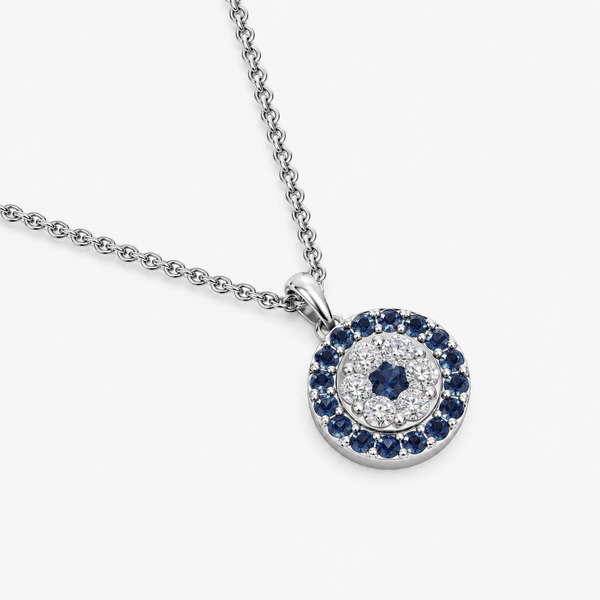 Azure Halo Radiance Pendant