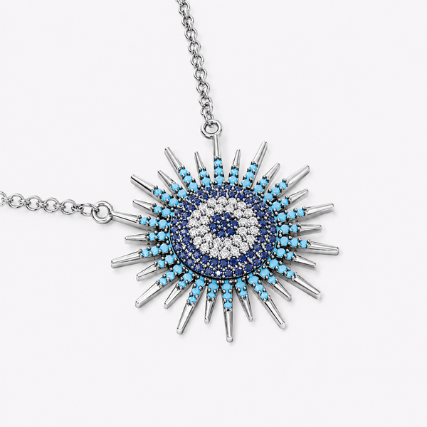 Celestial Sunburst Radiance Necklace