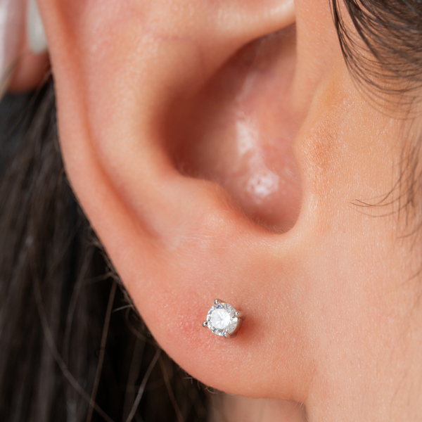 Timeless Brilliance Solitaire Studs