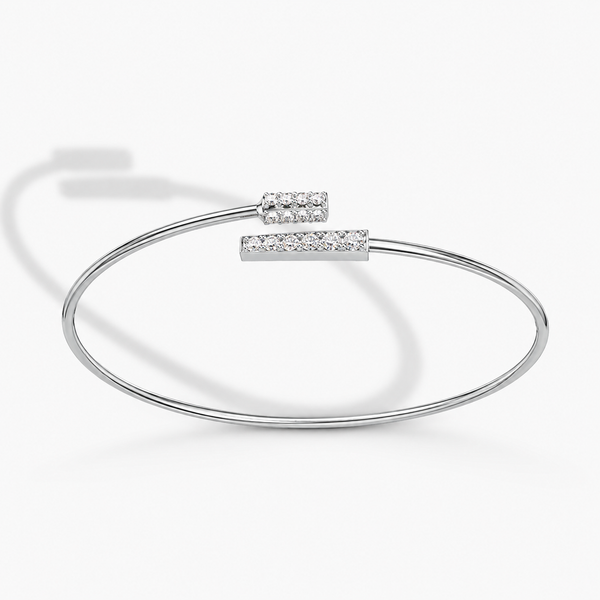 Luminous Bar Open Bangle
