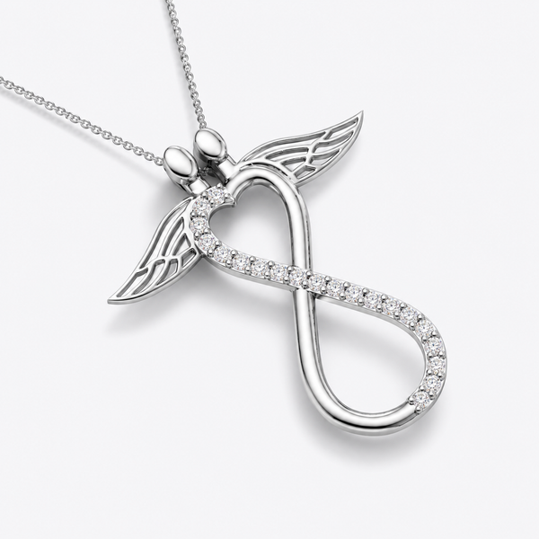 Infinity Angelic Grace Pendant