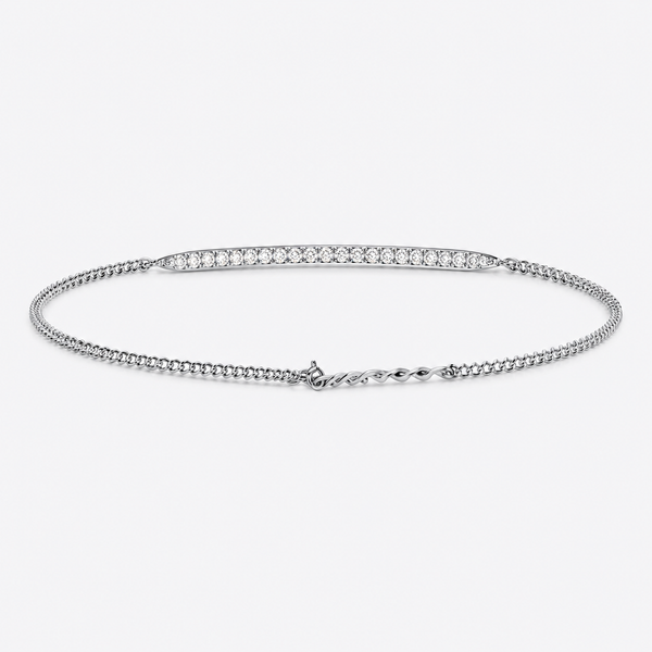 Sleek Radiance Bar Bracelet