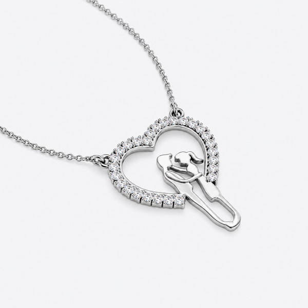 Eternal Embrace Halo Pendant