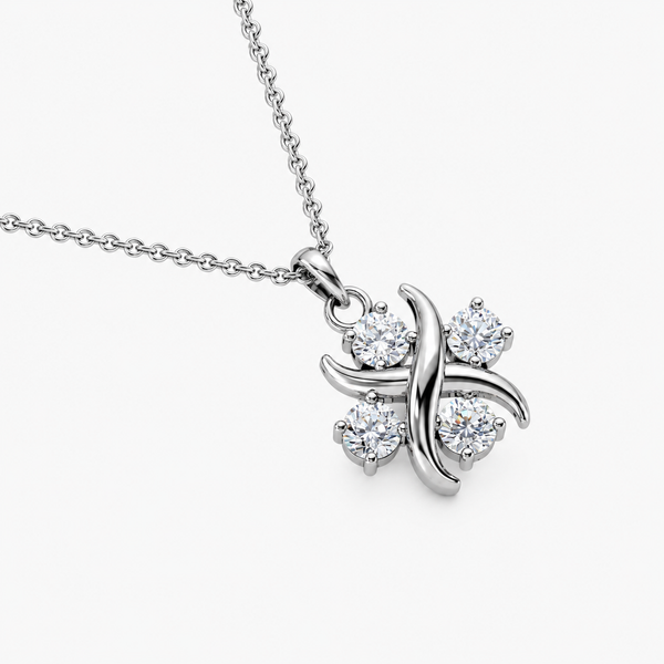 Divine Twist Brilliance Pendant