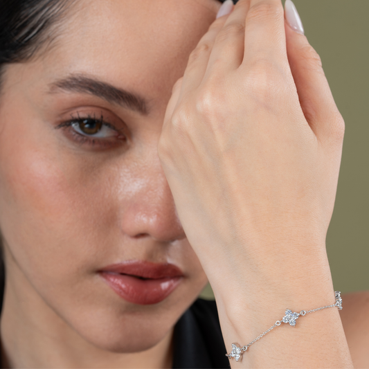 Lustre Quartet Clover Bracelet