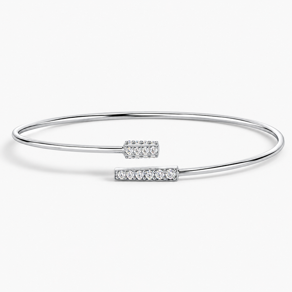 Luminous Bar Open Bangle