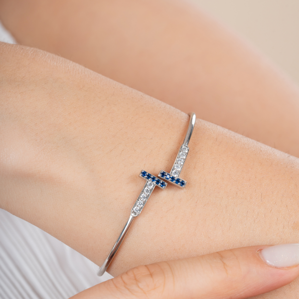 Celestia Dual Bar Bracelet