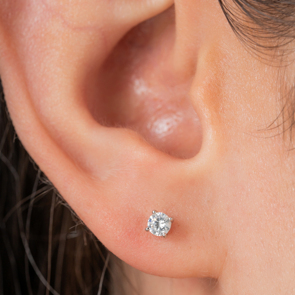 Timeless Brilliance Solitaire Studs