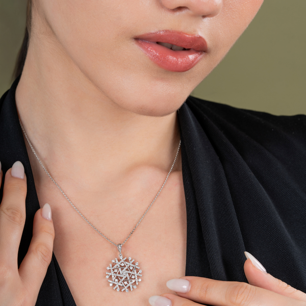 Stellar Frostburst Radiance Pendant