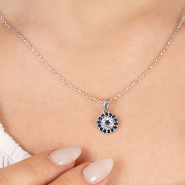 Azure Halo Radiance Pendant