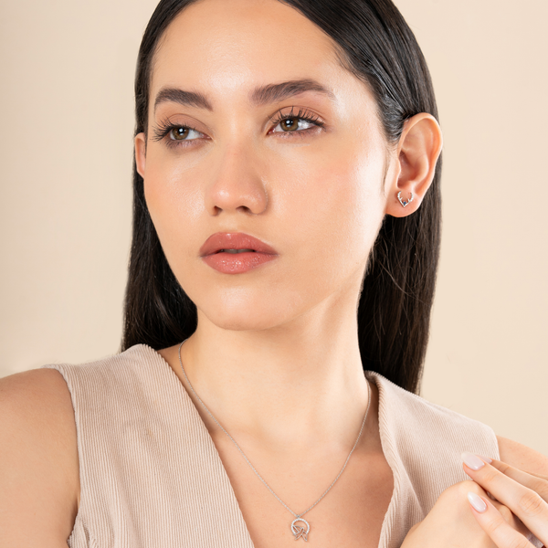 Arctic Antler Sapphire Earrings