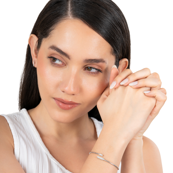 Luminous Bar Open Bangle