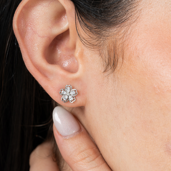 Crystal Orchid Radiance Studs