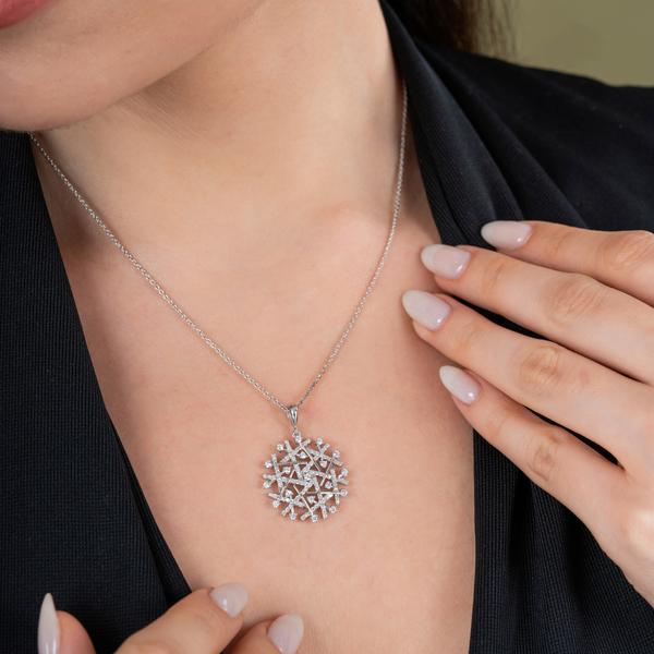Stellar Frostburst Radiance Pendant