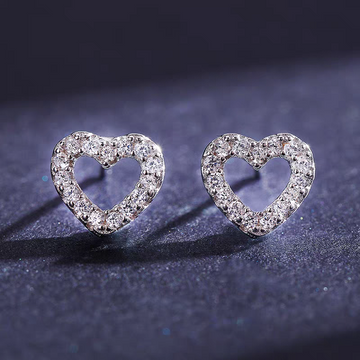 Crystal Heartshine Studs