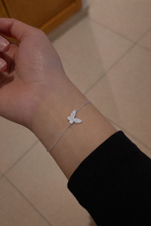 Radiant Flutter Butterfly Bracelet
