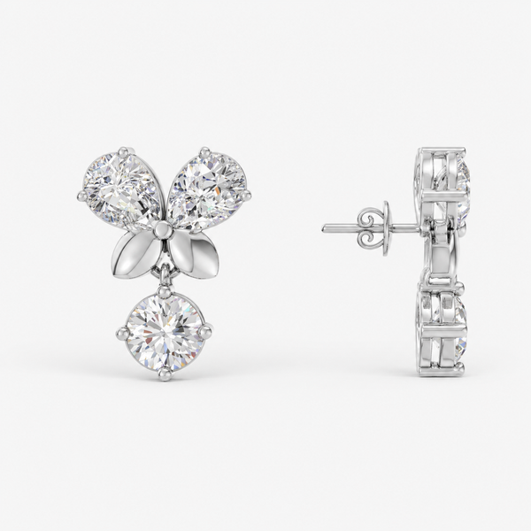 Blossom Radiance Drop Earrings
