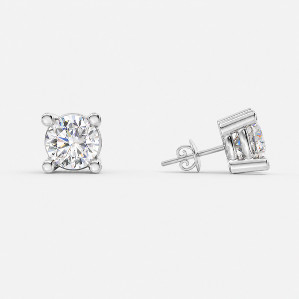 Timeless Brilliance Solitaire Studs