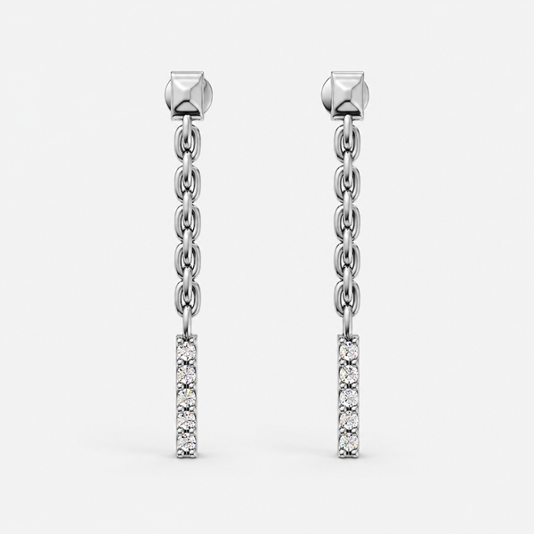 Celestial Chain Drop Earrings