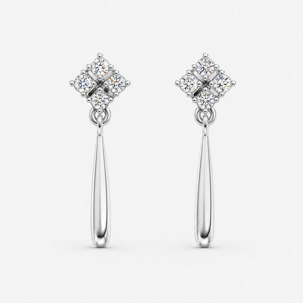 Radiant Petal Drop Earrings