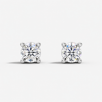 Timeless Brilliance Solitaire Studs