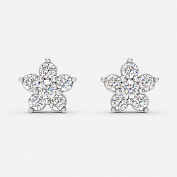 Luxe Bloom Cluster Studs