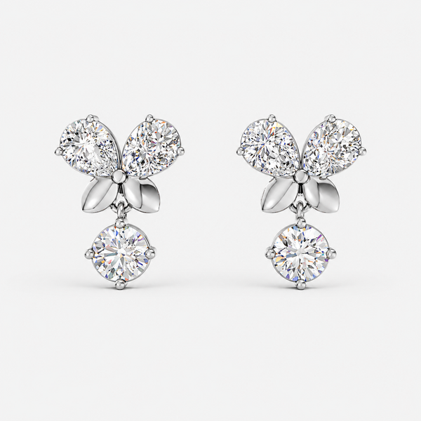 Blossom Radiance Drop Earrings