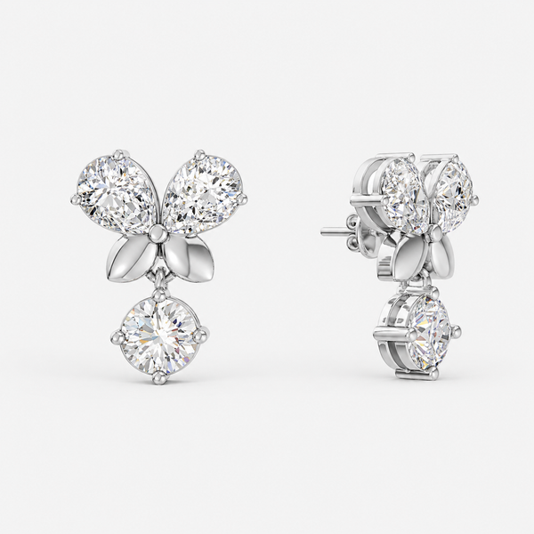 Blossom Radiance Drop Earrings