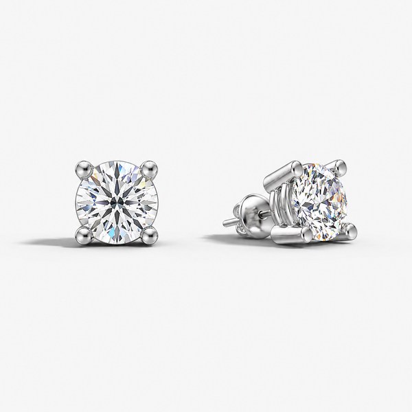 Timeless Brilliance Solitaire Studs