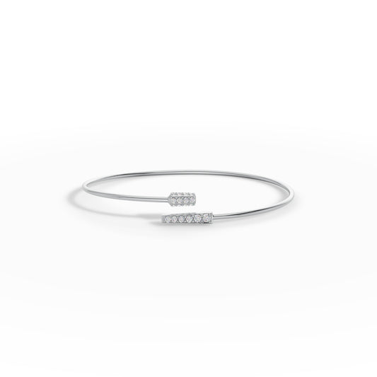 Luminous Bar Open Bangle