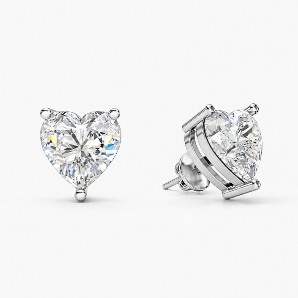 Heartlit Diamond-Glow Studs
