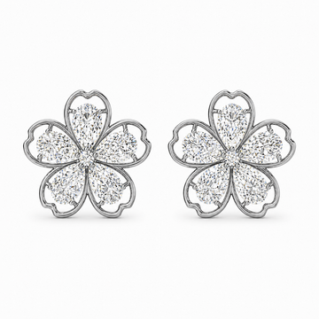 Crystal Orchid Radiance Studs
